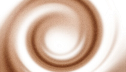 Brown swirling sandstorm vortex with transparent background