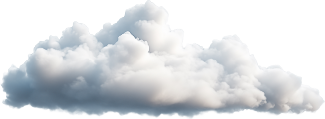 Cloud isolated PNG on transparent background png