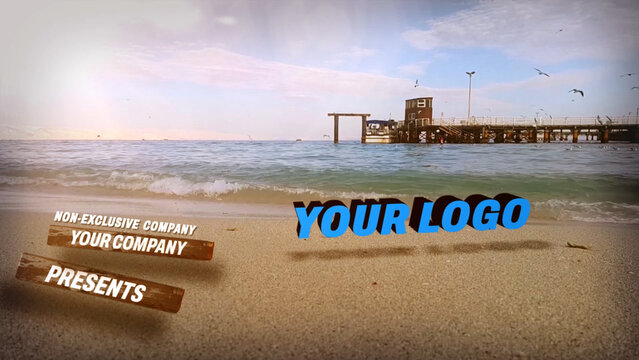 Beach Logo Reveal