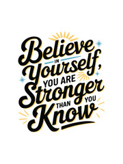 Motivation typography creative artwork fashionable vector print t-shirt design	