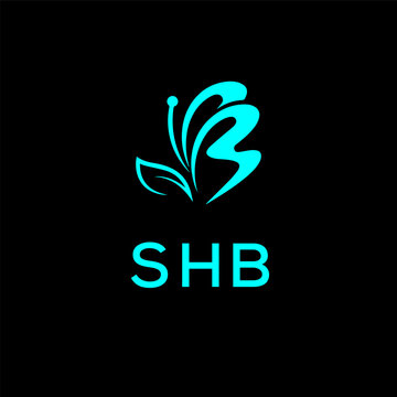 SHB creative minimalist letter logo.