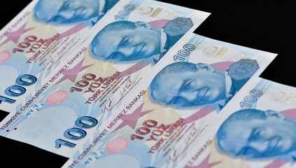 images of banknotes from various countries. turkish lira photos.