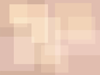 Soft abstract background with square shapes, combining warm pastel tones of beige and pink