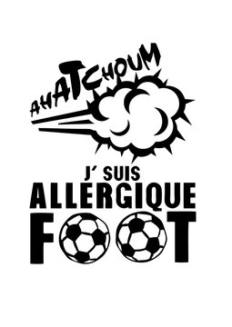 allergique foot tchoum souffle eternuement humour football