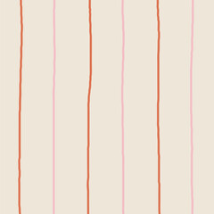 Hand-Drawn Vertical Stripe Patterns – Minimal Pastel Vector