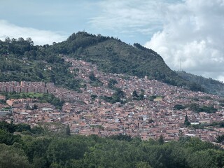 panoramic view of the city of medellin