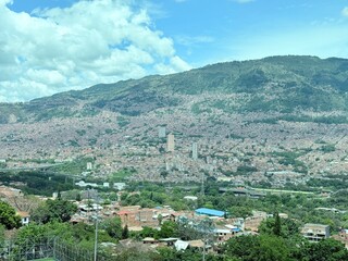 view of the city medellin