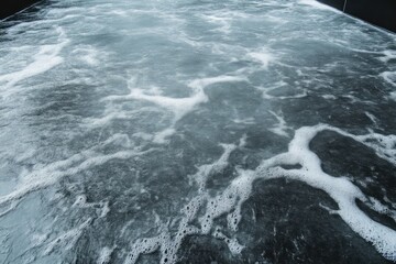 Fototapeta premium Hot tub water surface with bubbles