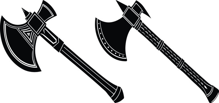 Aex icon set black silhouette vector isolated on white background