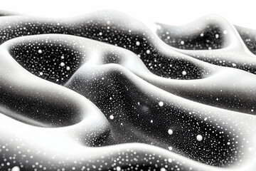 Abstract Fluid Design, 3D Waves