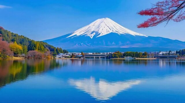 mount fuji in japan