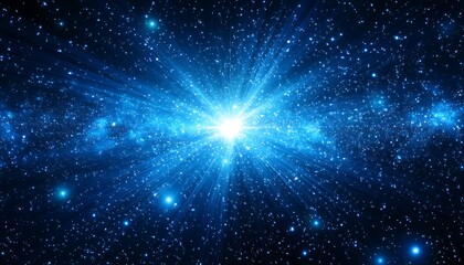 Obraz premium Cosmic Explosion. (1)