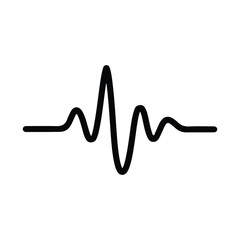 heartbeat silhouette, Heart beat one line, Continuous lines heart beats drawing, Wave pulse. heartbeat line vector heart shape Steady heartbeat graphic with a red heart. Heartbeat pulse