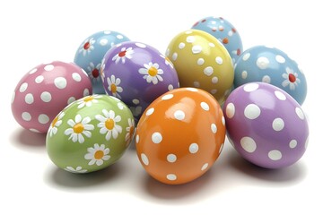 Colorful Easter Eggs.