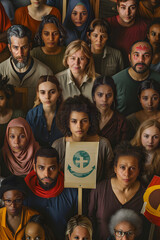 The Unity in Diversity: A Symbolic Representation of Universal Human Rights