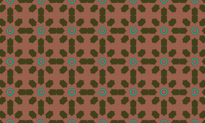 Seamless Abstract Geometric Pattern – Modern Decorative Textile Design