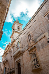 
The Metropolitan Cathedral of Saint Paul, commonly known as St Paul's Cathedral or the Mdina Cathedral, is a Catholic cathedral in Mdina, Malta, dedicated to St. Paul the Apostle.