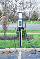 Duel Electric Vehicle Charging Station