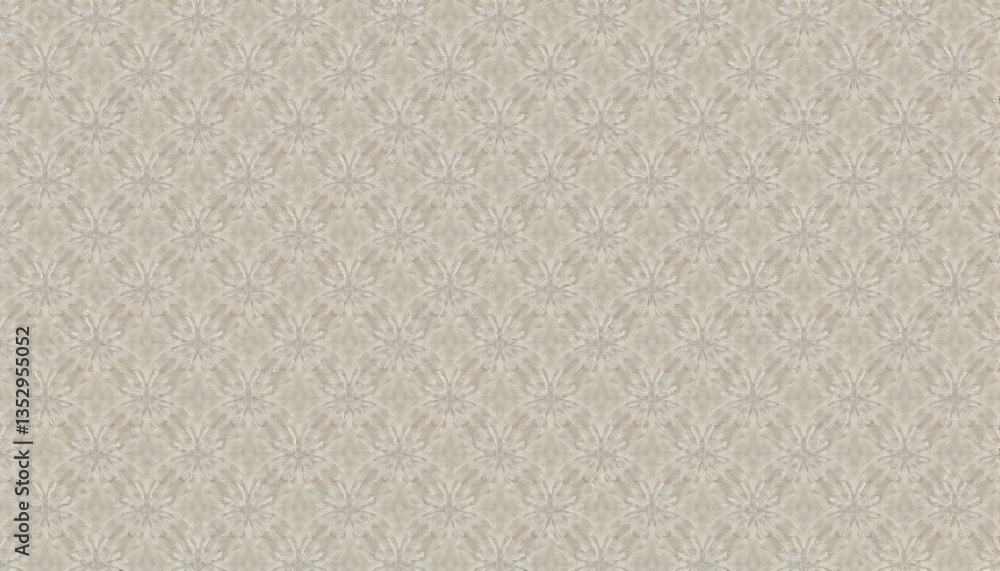 Poster elegant beige damask pattern background for classic luxury design projects and branding visuals
