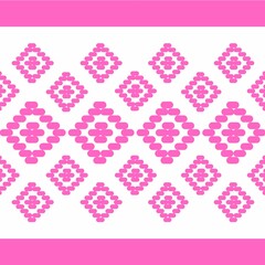 Pink geometric pattern 