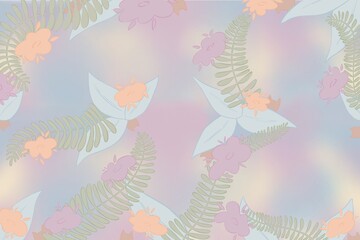 Fond coloré, trouves les chats 