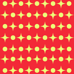 Minimalist Geometric Seamless Pattern
