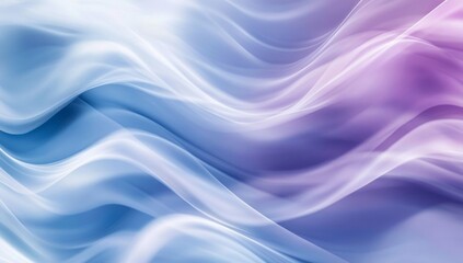 Abstract flowing pastel waves background