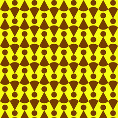 Minimalist Geometric Seamless Pattern