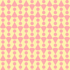 Minimalist Geometric Seamless Pattern