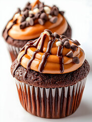 Delicious Chocolate Caramel Cupcakes