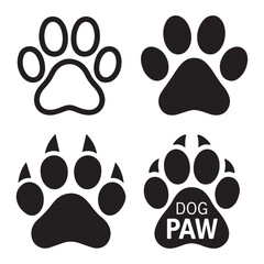 paw print vector