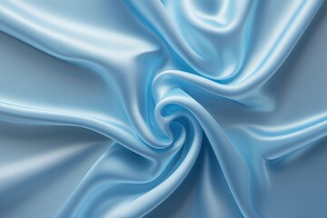 Obraz premium Baby Blue Silky Gradient Texture with Smooth Abstract Design