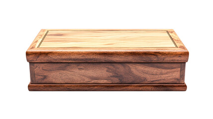 Elegant Wooden Box Exquisite Craftsmanship Natural Wood Grain