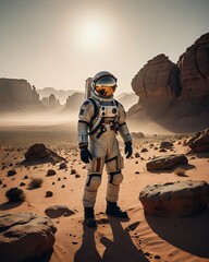 Astronauts on Mars