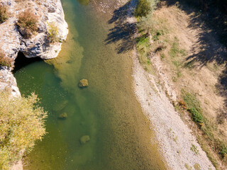 Vit river, passing near village of Aglen,  Bulgaria