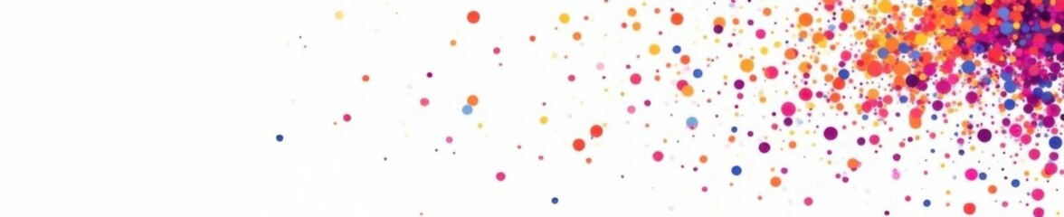 Random scattered dots on a white background with varying dot sizes and densities, abstract halftone, green dots