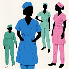 Diverse Medical Uniform Styles – Scrubs Design and Healthcare Fashion