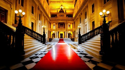 Grand Palace Red Carpet Entrance.