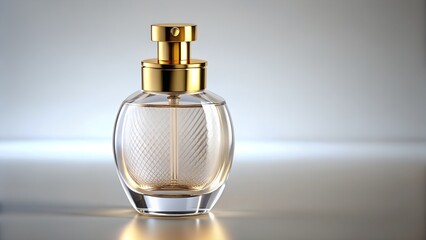 perfume bottle isolated on white background