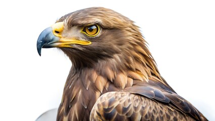 Obraz premium golden eagle isolated on white background