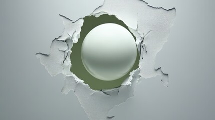 A yellow and blue beach ball is sitting on the sand. The ball is partially submerged in the water