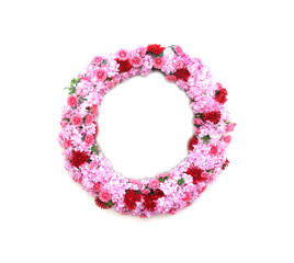 Beautiful artificial flowers for decoration