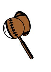 rugby loupe foot americain logo
