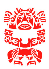 statue azteque aztec