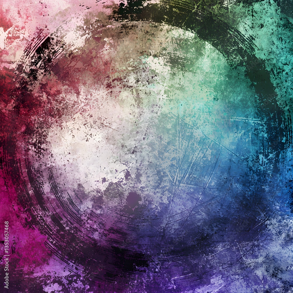 Aufkleber colorful background with a gry effect creating an energetic chaos ideal for digital art and imaginat