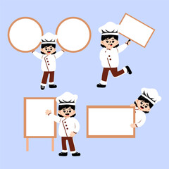 Illustration Kids Cute Wear Costume Profession