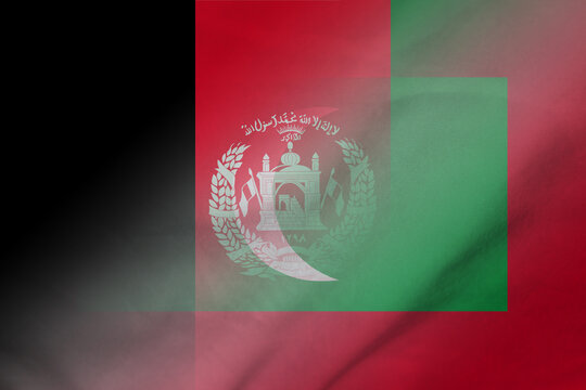 Afghanistan and Maldives government flag international contract MDV AFG
