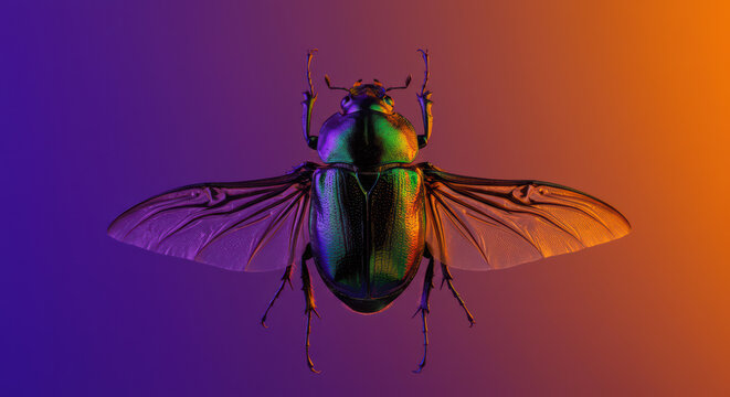 Vibrant Macro Photography of Insect Wings: A Colorful Dive into Entomology Art and Nature