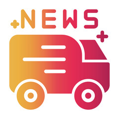news Gradient icon
