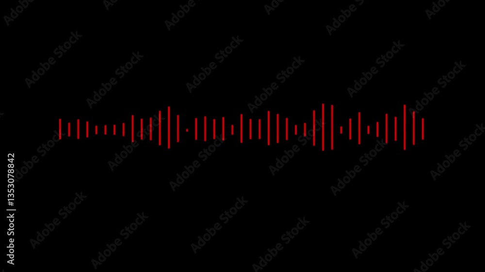 Poster music, sound wave ,frequency audio waveform.seamless sound waveform pattern for radio podcasts, musi
